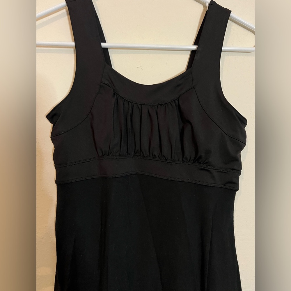 Casual black dress for everyday wear